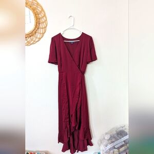 Modcloth Silky Wrap Dress